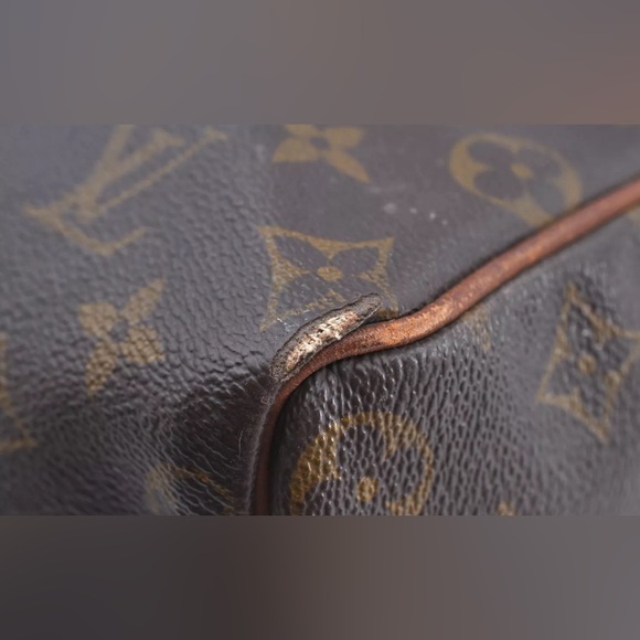 Authentic Louis Vuitton Monogram Speedy 40 Hand Boston Bag Old Model LV K7415 - Picture 7 of 13